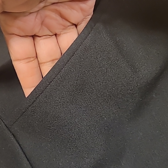 Eileen Fisher Black Wide Leg Gaucho Sz. M MUST GO!! - Picture 6 of 7